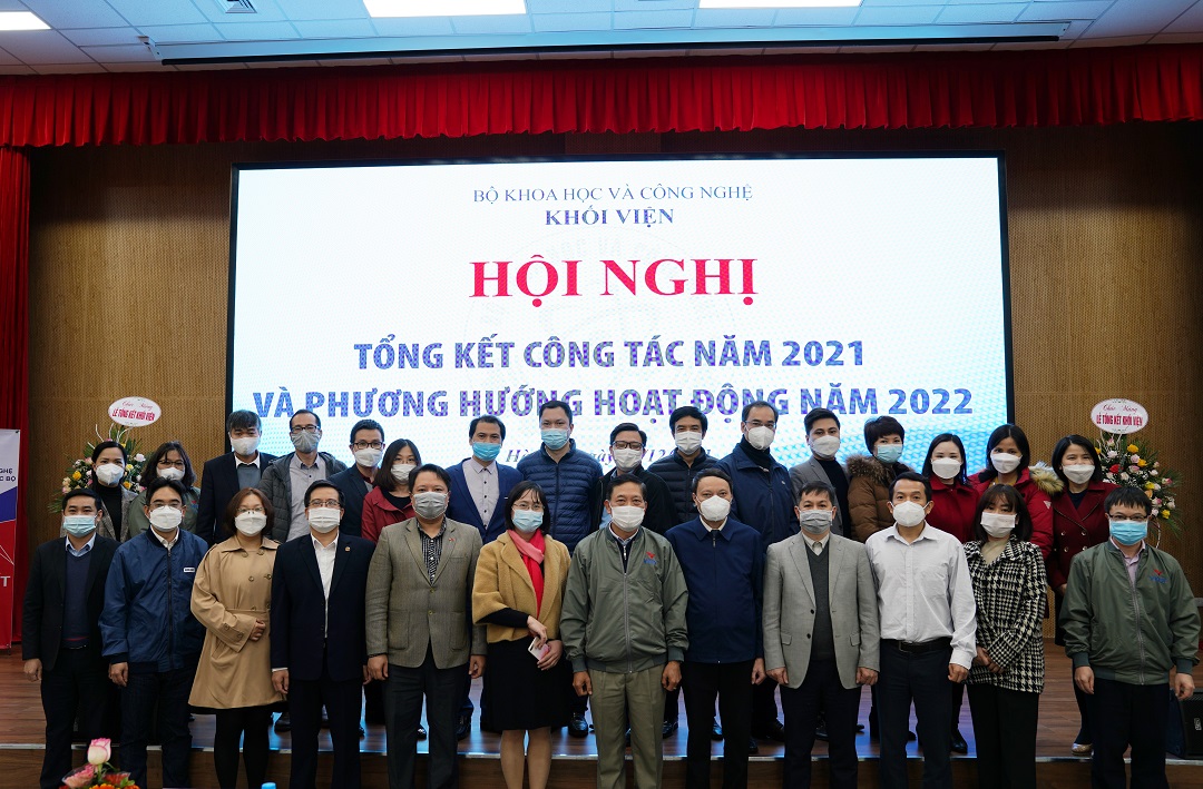 Khối các Viện trực thuộc Bộ Khoa học và Công nghệ tổng kết công tác năm 2021